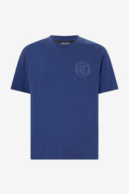 JC T-Shirt Con Monogram JC Blu scuro UFT053-UF073