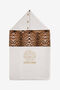 JU Sleeping Bag With Jaguar Skin Print JU Sleeping Bag With Jaguar Skin Print Milky white SJT811-JD001