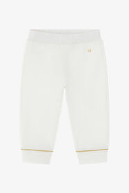 JU Pantalon à Logo RC Blanc TJT200-CF050