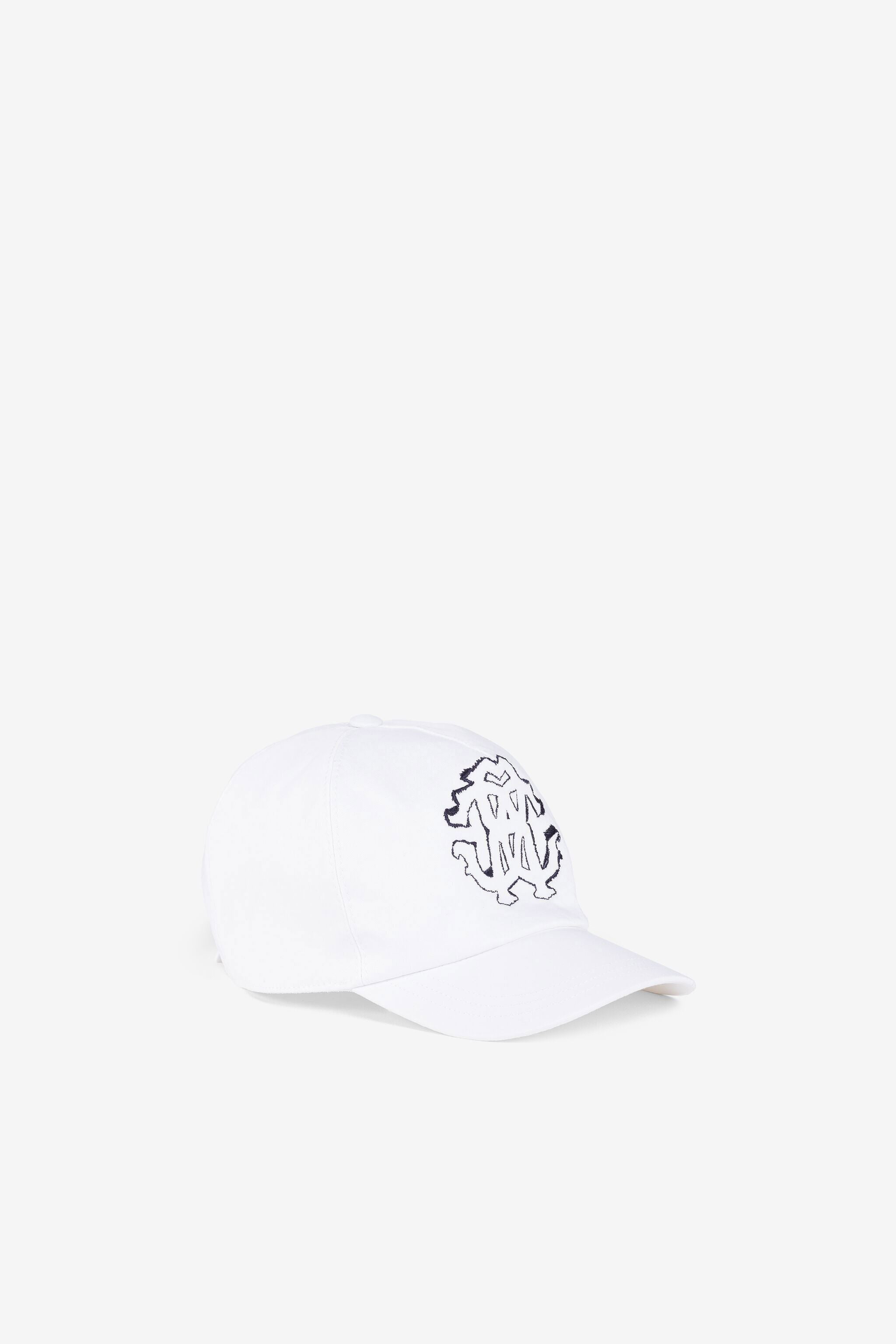 JU RC Monogram-Embroidered Baseball Cap RED QJZ007-CE035