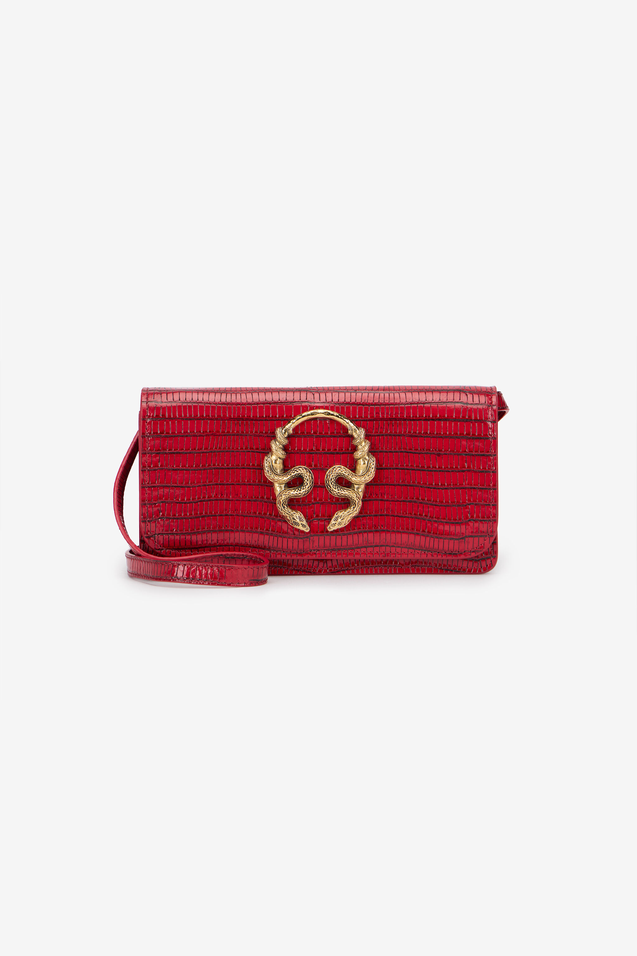 RC Serpentine Mini Leather Bag RC Serpentine Mini Leather Bag RED WKA022-PZ119