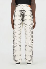 RC Zebra Print Denim Jeans WHITE/BLACK ZEBRA SOJ20T-DL008