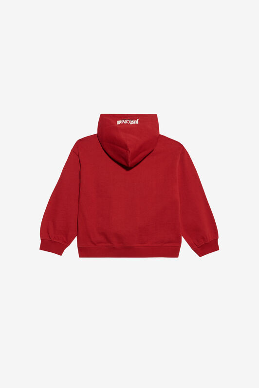 JC Cavalli Kids Scarlet Hoodie JC Cavalli Kids Scarlet Hoodie RED XFT66N-CF029