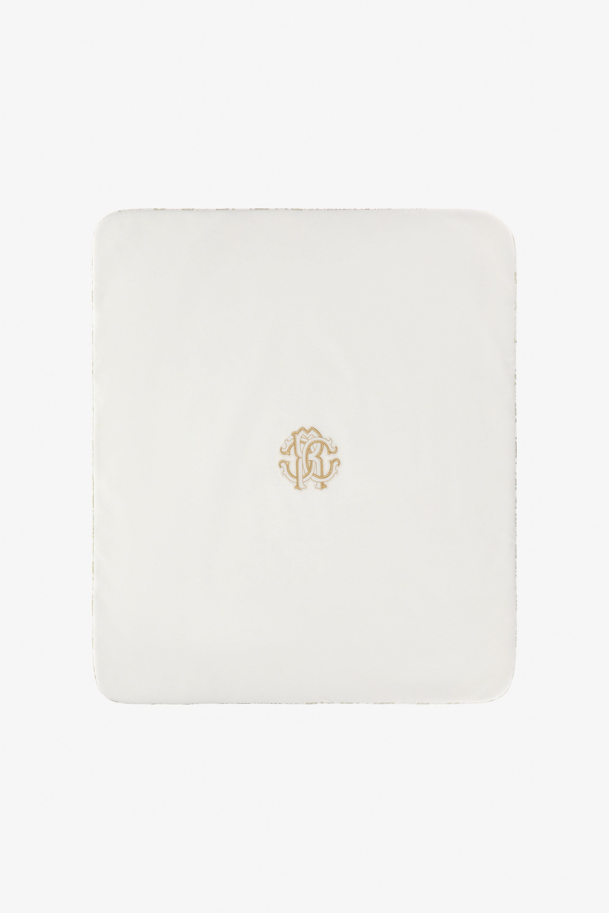 JU Monogrammed Baby Blanket JU Monogrammed Baby Blanket White TJT823-JD001