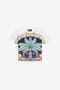 JC T-Shirt Bianca con Stampa Tropical Garden JC T-Shirt Bianca con Stampa Tropical Garden INDIA DIGITAL WFT60O-JF005