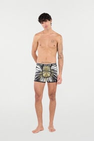 RC Boxers With Ray Of Gold Print Gold TRO02A-JJP36