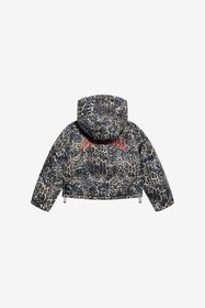 JC Leopard Print Puffer Jacket LEOPARD XFT80B-SB003