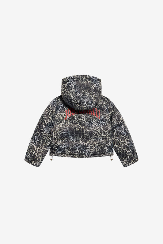 JC Leopard Print Puffer Jacket JC Leopard Print Puffer Jacket LEOPARD XFT80B-SB003
