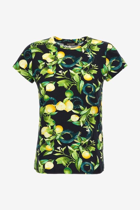 RC Lemon print t-shirt RC Lemon print t-shirt Black SKT60H-3DI89