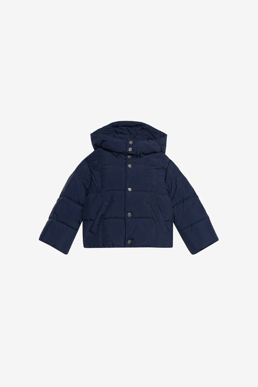 JU Chaqueta acolchada tipo puffer en azul marino BLUE MEDVL XJT42K-SB003