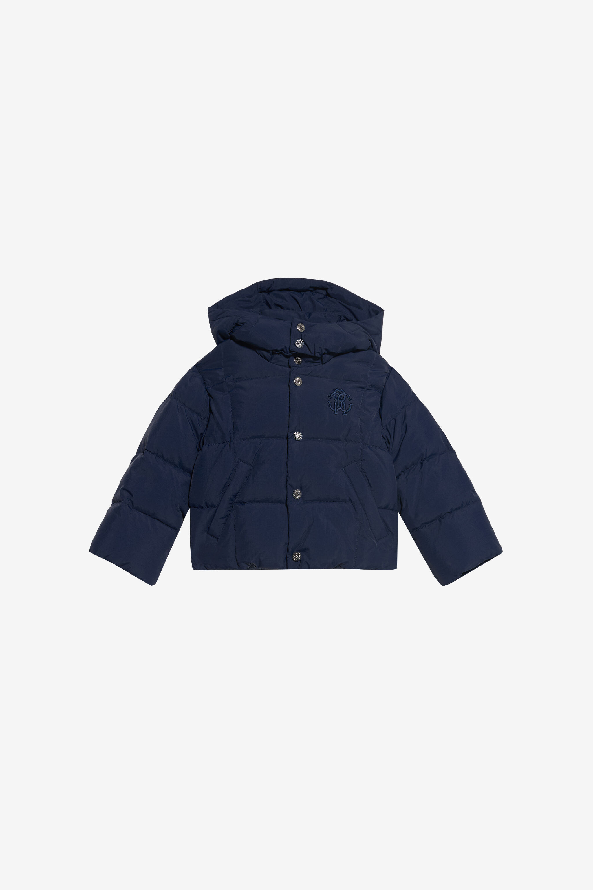 JU Chaqueta acolchada tipo puffer en azul marino BLUE MEDVL XJT42K-SB003