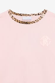 JU Pink Cotton Sweatshirt BABY PINK TJT69R-CF050