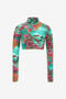 RC Crop Top Stampa Hawaii RC Crop Top Stampa Hawaii Azzurro SKT601-LNI84