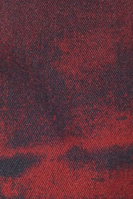 RC Jeans Con Stampa Effetto Maltinto Nero/Rosso VNJ206-4NP69