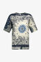 RC Bandana Print T-shirt RC Bandana Print T-shirt Blau TKT644-FQN05
