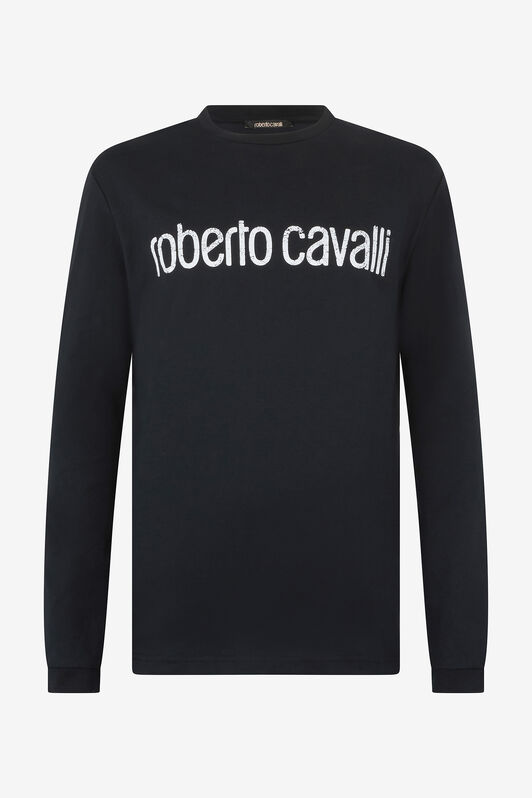 RC Long-Sleeved T-Shirt With Logo Black POT61B-JD060