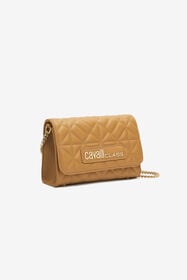 CL Bag with Cavalli Class chain shoulder strap Light brown SXB00B-AB076