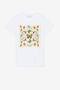 JU Butterfly And Strawberry-Print T-Shirt JU Butterfly And Strawberry-Print T-Shirt White QJT603-JV025