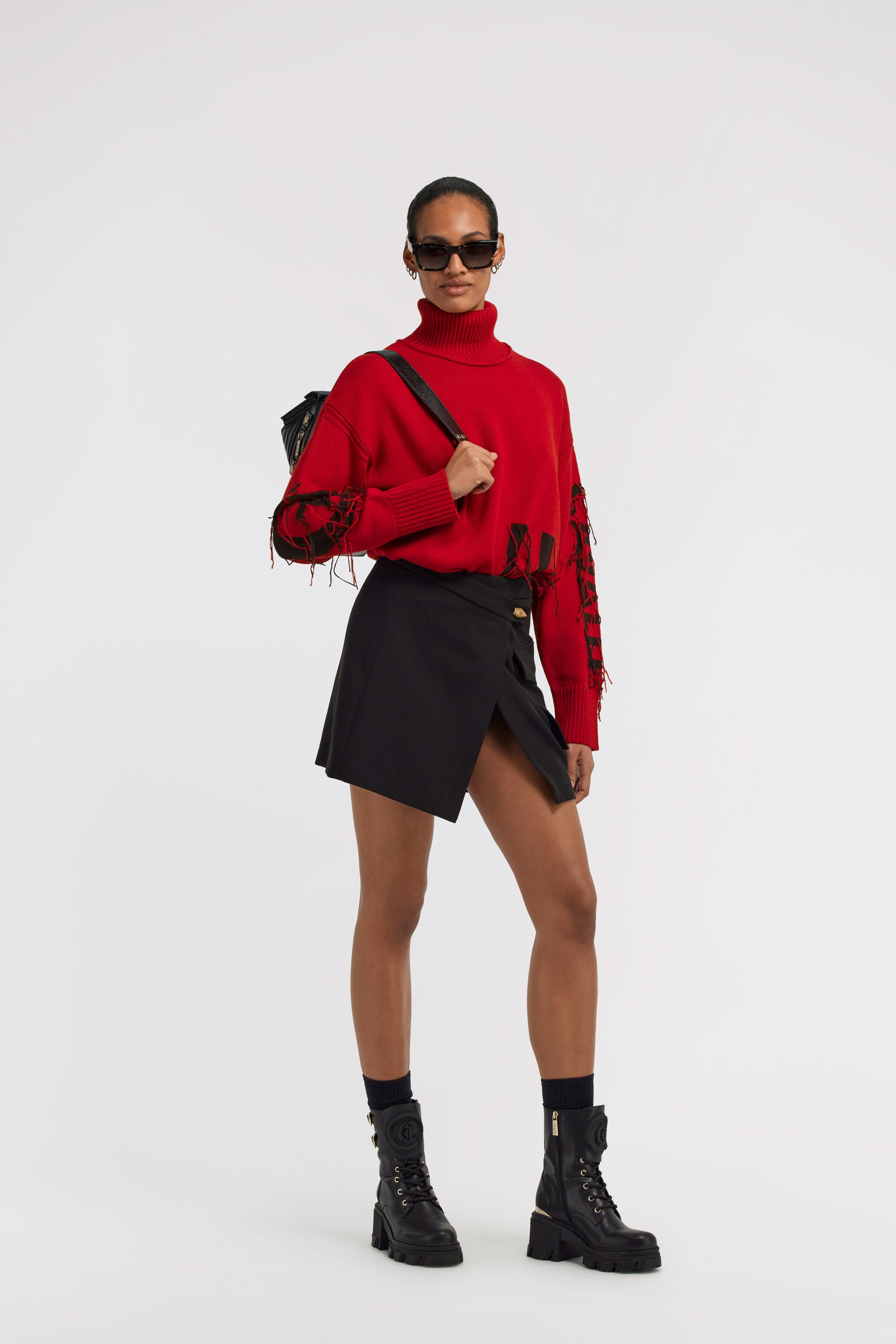 JC Just Cavalli Skirt Black TFT091-TF137