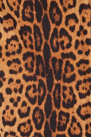 RC Long Trench Coat With Jaguar Skin Print Brown VKT503-HEP73