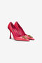 RC Crocodile-Effect Pumps With Mirror Snake Monogram RC Crocodile-Effect Pumps With Mirror Snake Monogram Fuchsia UKS011-PZV97