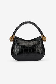 RC Roar Bag hobo with jewel tigers RC Roar Bag hobo with jewel tigers Black TWB002-PZ975