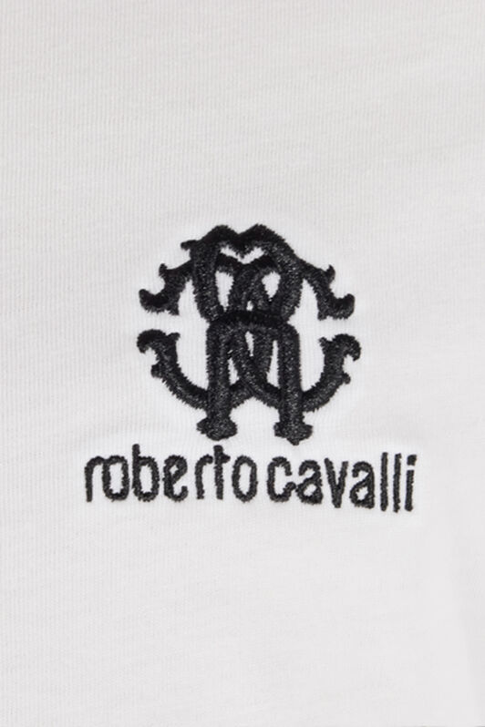 RC Long-Sleeved T-Shirt With RC Monogram White POT61A-JD060