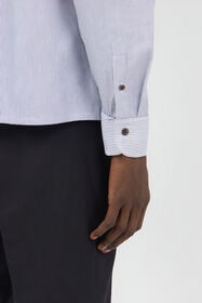 RC Camicia A Righe Con Monogram RC WHITE/BLACK SOT70F-CH100