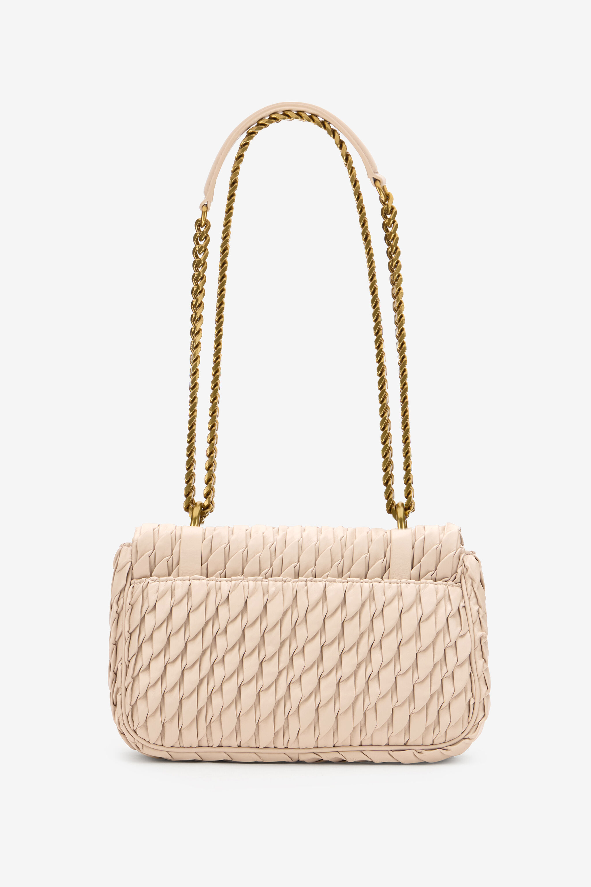 Beige Shoulder Bag in SHIFTING SAND for Women | Roberto Cavalli®