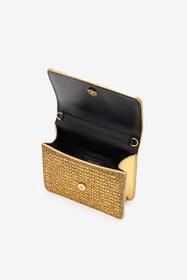 RC Mini Roar Bag With Crystals RC Mini Roar Bag With Crystals Gold SKB025-PZC98