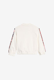 JU Ivoryfarbene Zip-Up-Jacke AVOR.CC/PP XJT66B-CF064