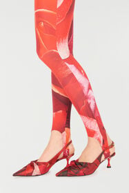 RC Rose-Print Sleeveless Jumpsuit Red UKT145-LNN48