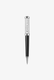 RC Penna a sfera nera e argento  QALG72-IG386