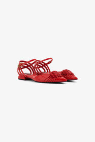 RC Geflochtene Sandalen Rot TKS101-PZV00