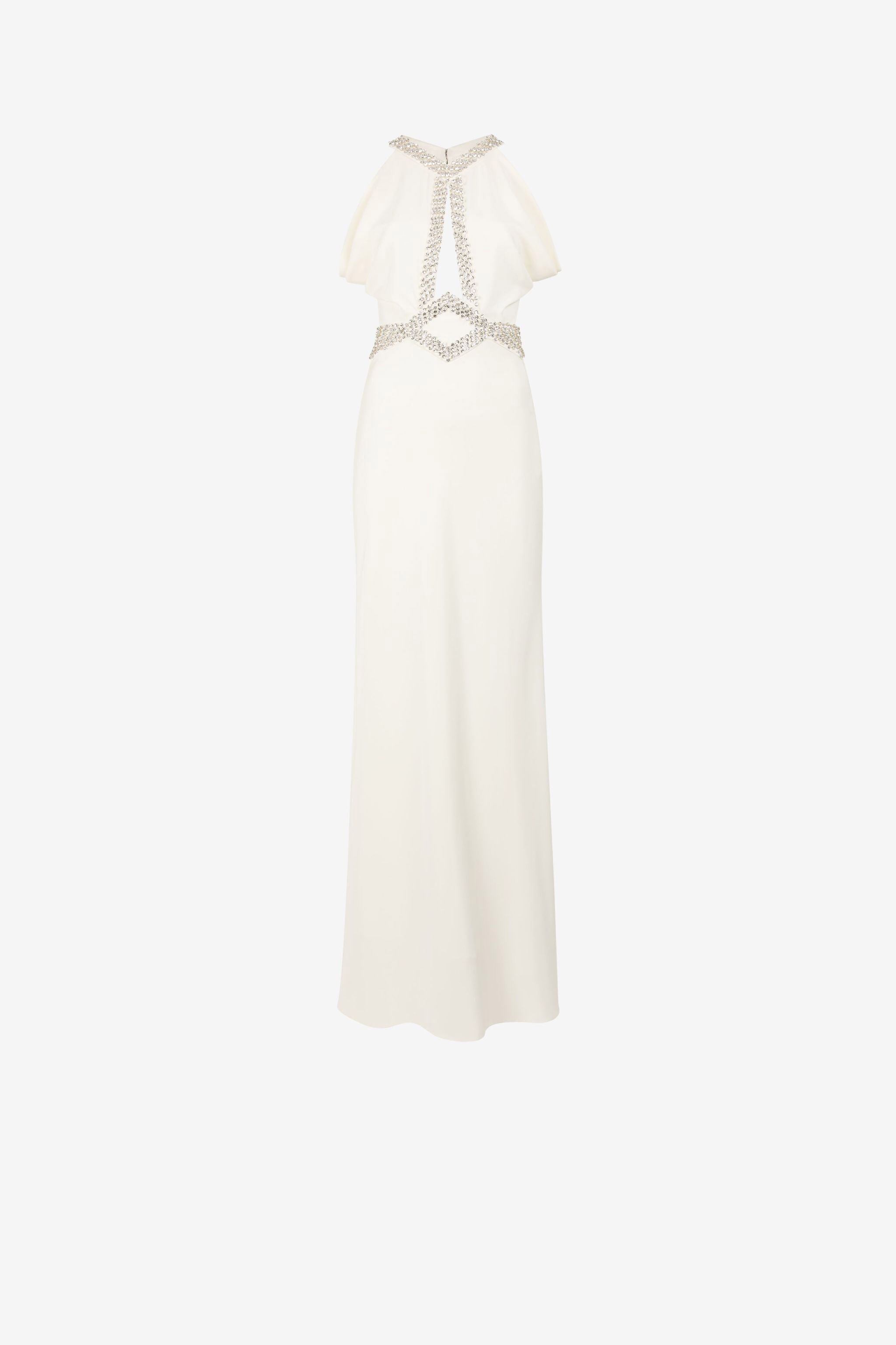 RC Crystal-embellished mermaid dress RC Crystal-embellished mermaid dress White QKR199-SE048