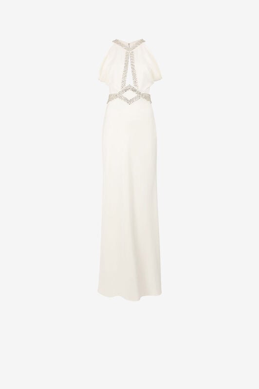 RC Crystal-embellished mermaid dress RC Crystal-embellished mermaid dress White QKR199-SE048