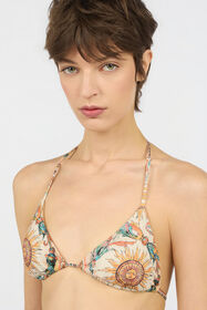 JC Persian Tarot Print Bikini 744 BEIGE + 217 AZZU WFM032-WF751
