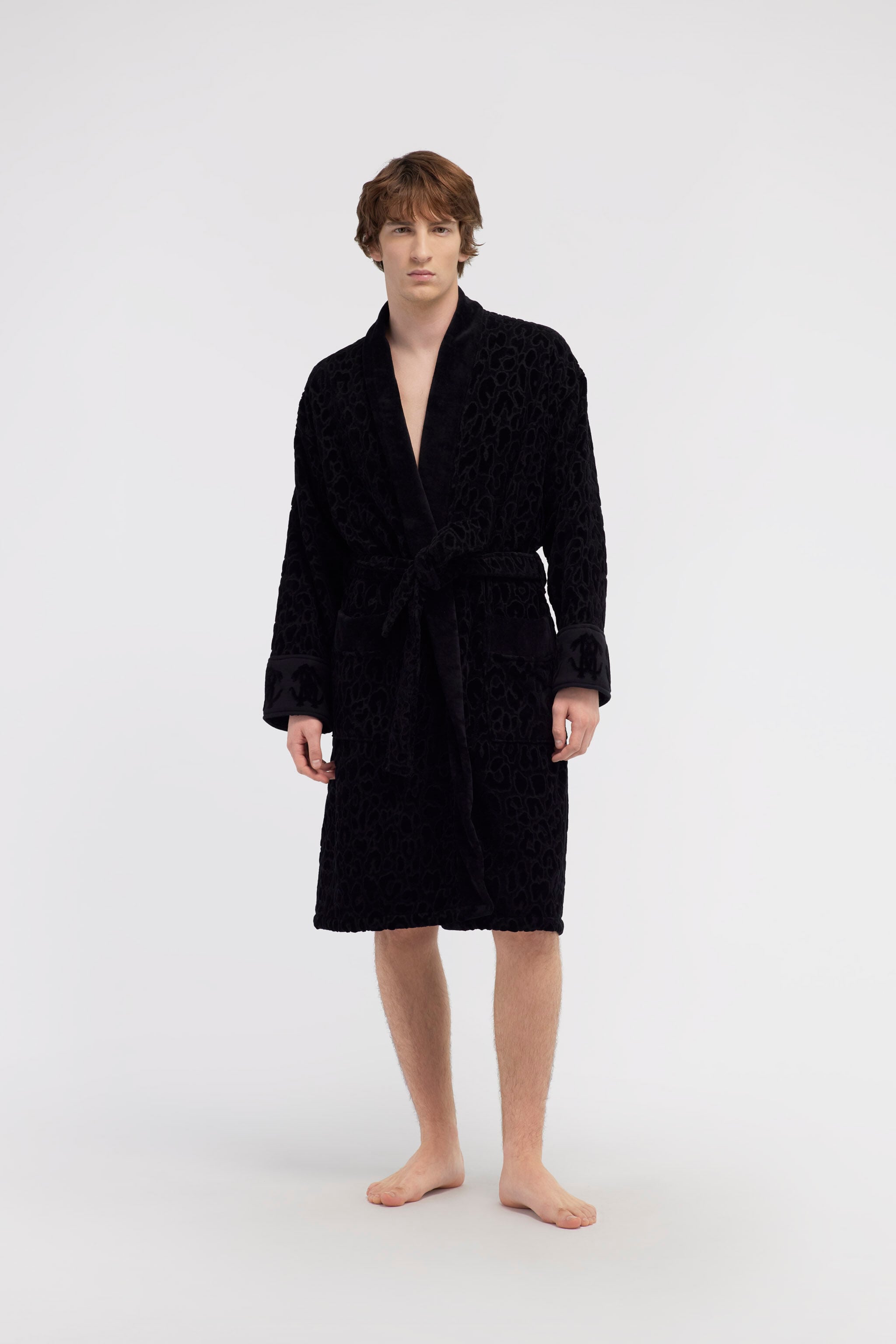 HO Jaguar bathrobe Black RALM34-IM034