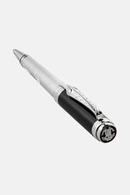 RC Roberto Cavalli Serpentine Ballpoint Pen SILVER BLACK VALG01-IG257