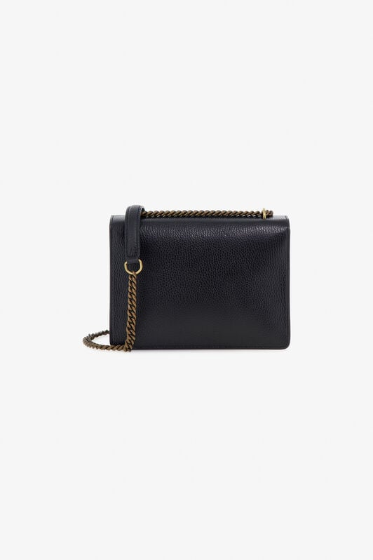 RC Black Pochette Bag with Monogram RC RC Black Pochette Bag with Monogram RC Black OOB00C-PZA12