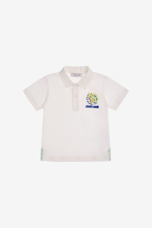 JU T-shirt con logo Bianco SJT608-JD001
