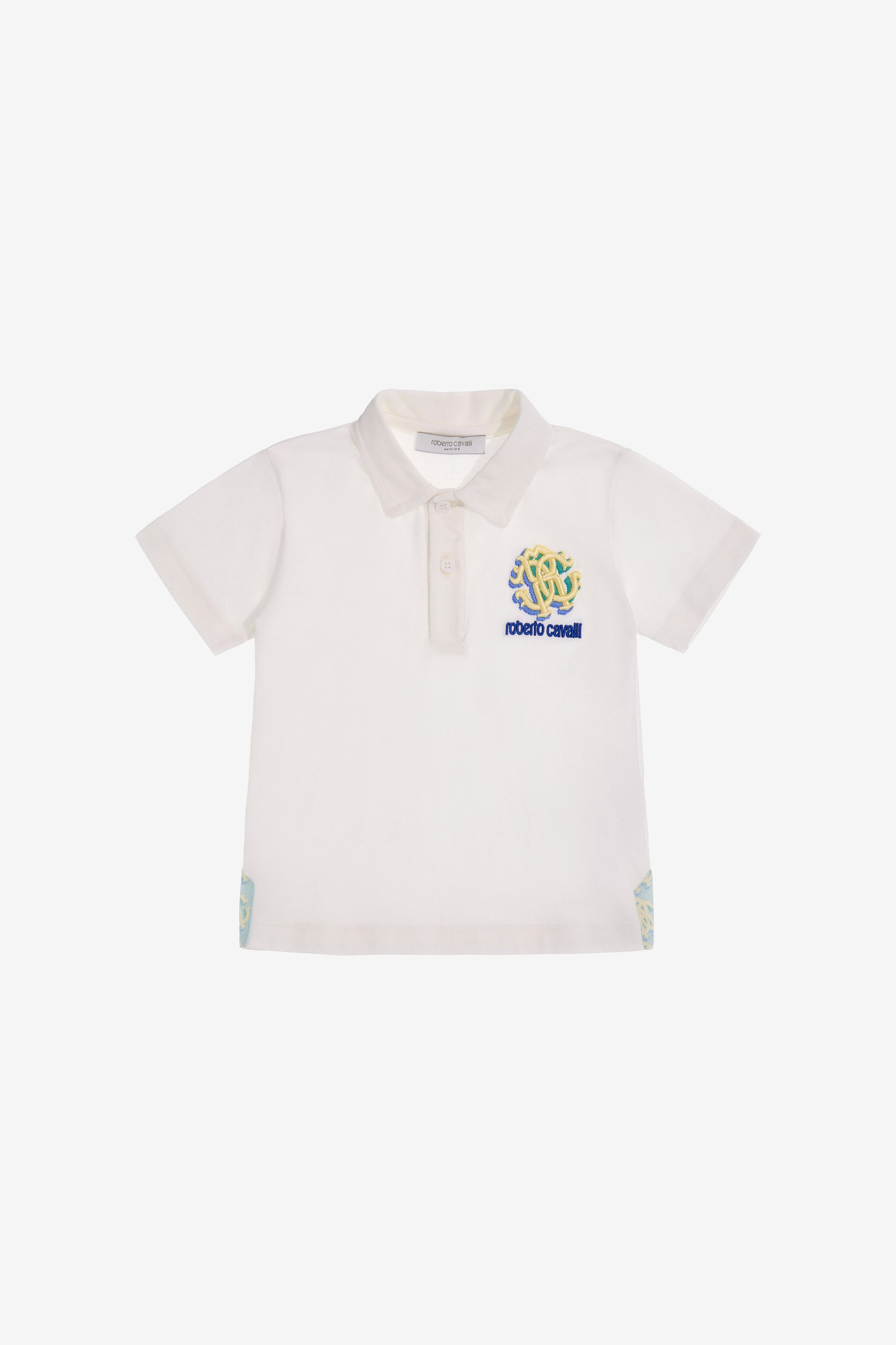 JU T-shirt con logo Bianco SJT608-JD001