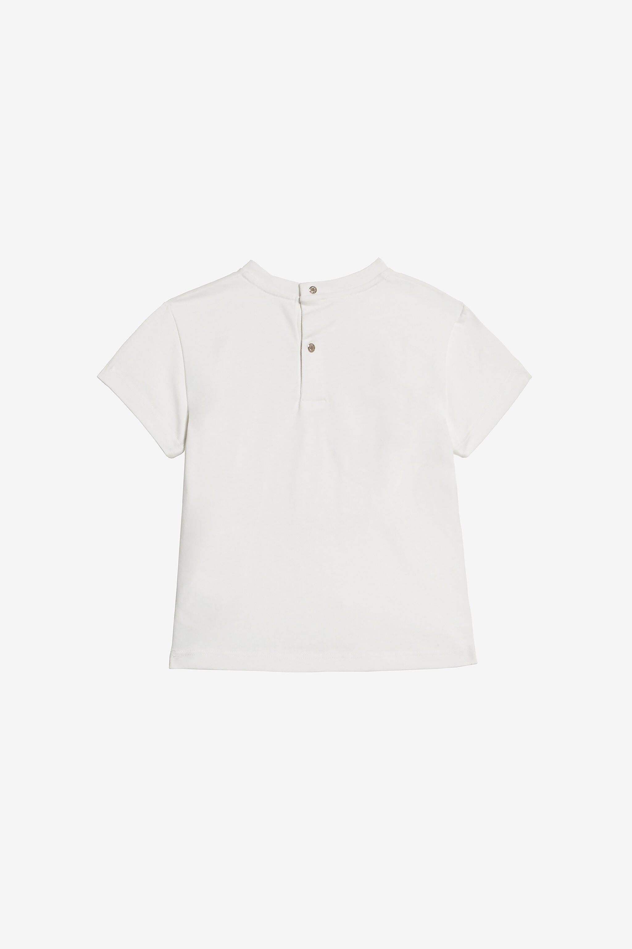 JU T-Shirt With Marine Print And RC Monogram JU T-Shirt With Marine Print And RC Monogram White UJT603-JD001