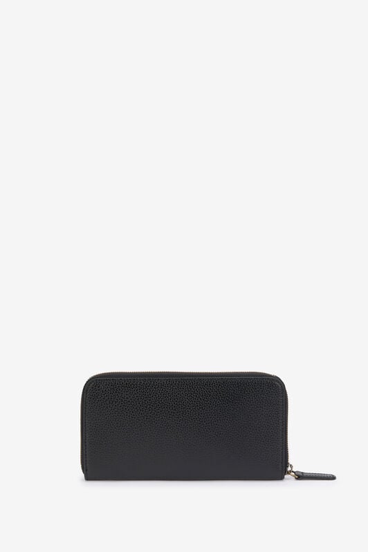 RC Black Zip-Around Wallet With Mirror Snake Monogram RC Black Zip-Around Wallet With Mirror Snake Monogram BLACK QOA00C-PZO37