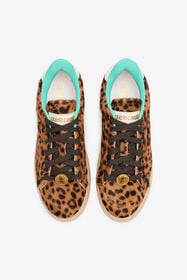 RC Sneakers mit Print Jaguar Skin Braun UKS034-PZ576