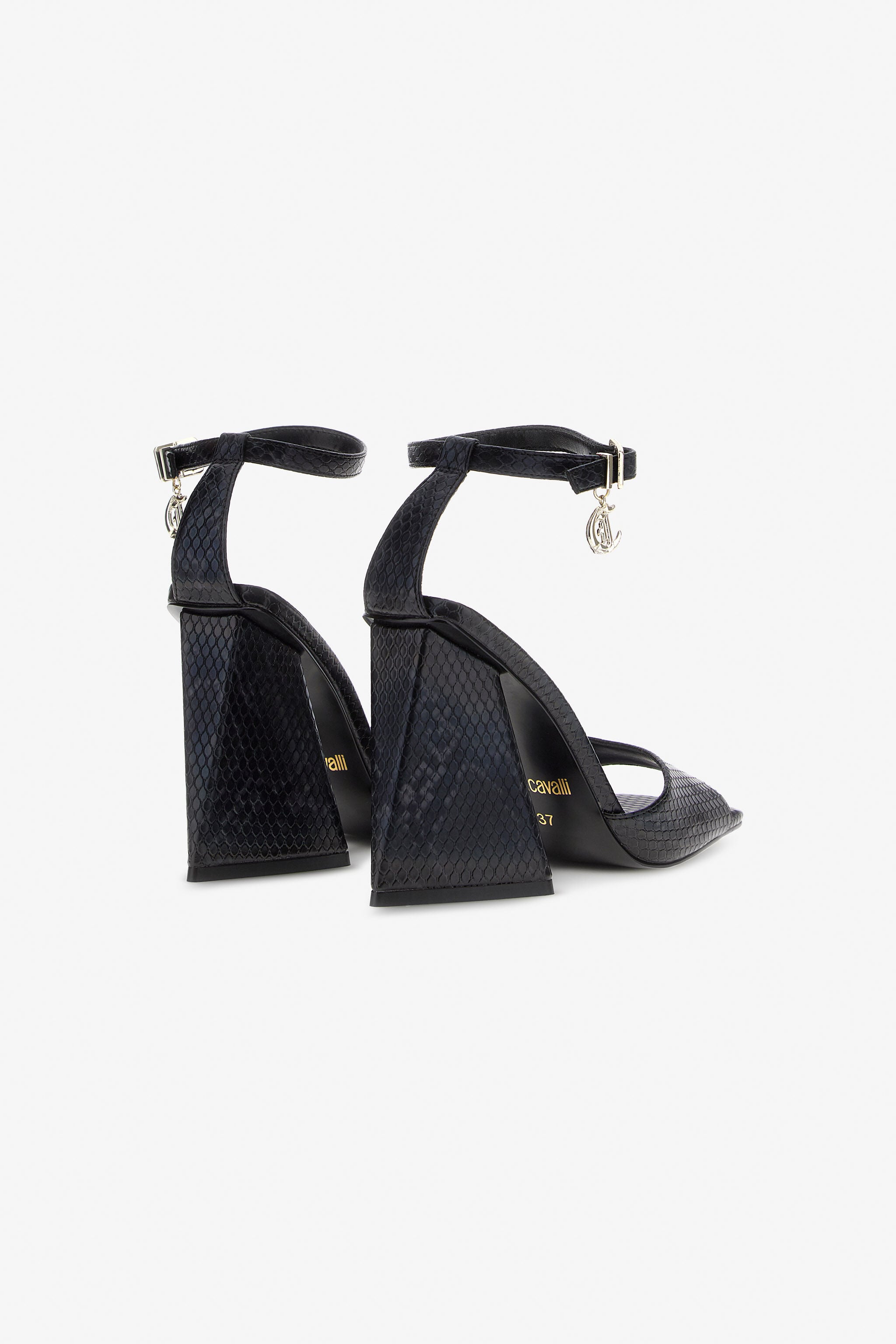 JC Just Cavalli sandals JC Just Cavalli sandals Black SFS152-SF489