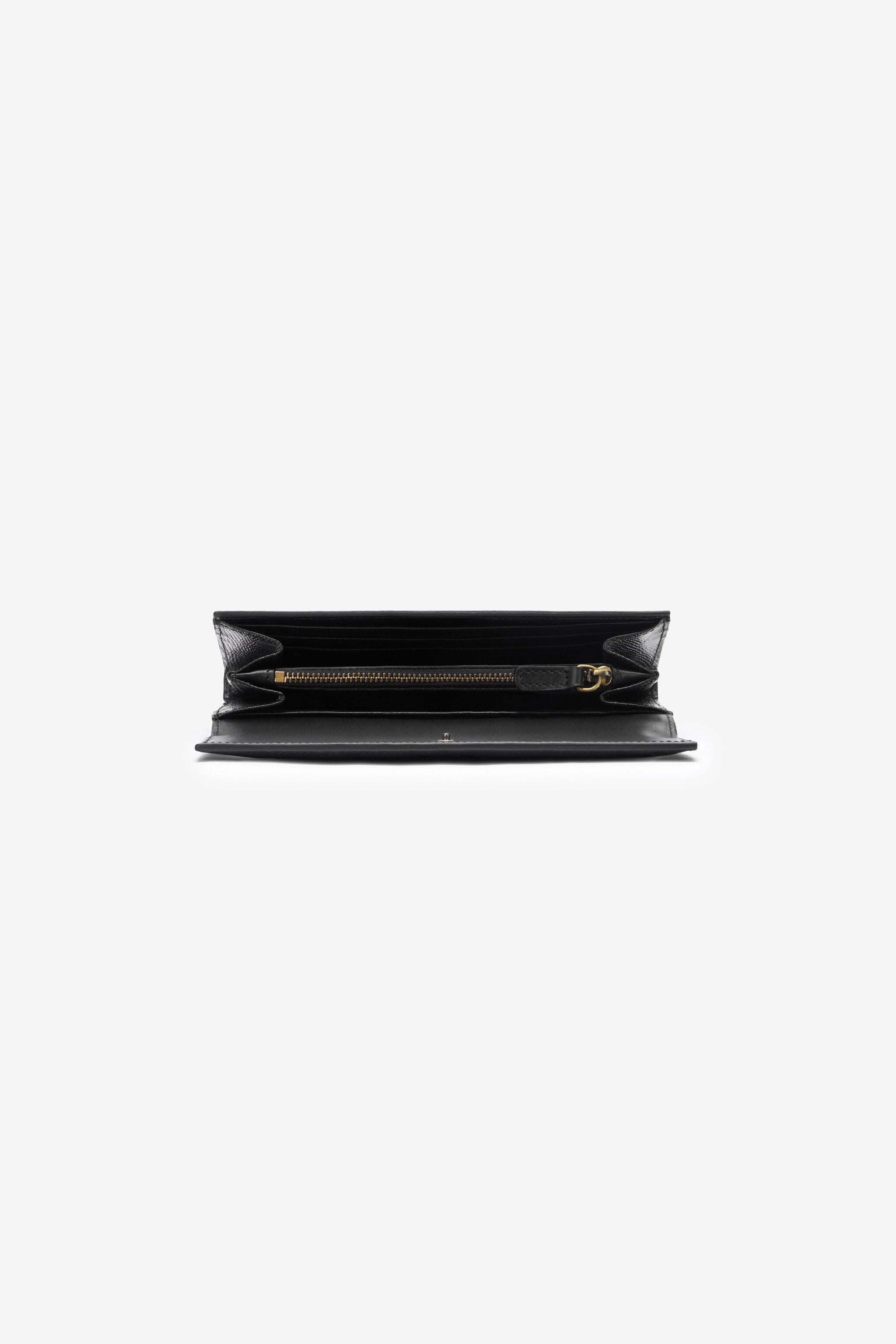 RC Wallet with flap and Monogram RC RC Wallet with flap and Monogram RC Black OOA00D-PZ015