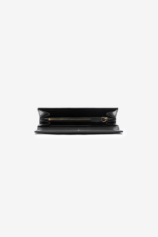 RC Wallet with flap and Monogram RC RC Wallet with flap and Monogram RC Black OOA00D-PZ015