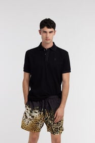 RC RC logo Polo Black SRT64B-KB002