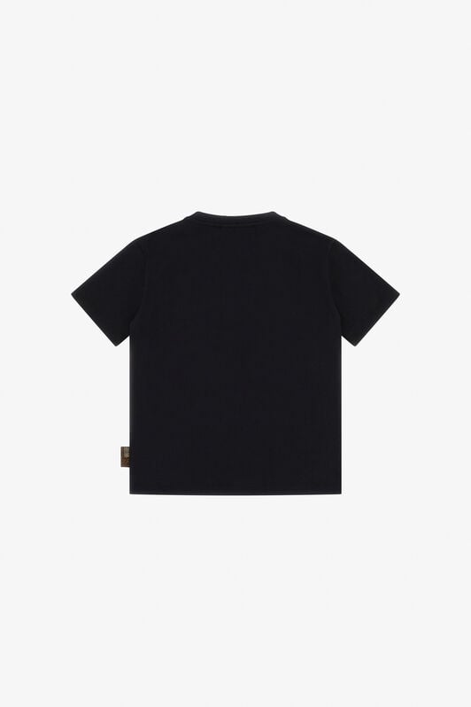 JU T-Shirt With Maxi Print And Logo JU T-Shirt With Maxi Print And Logo BLACK TJT60L-JD001